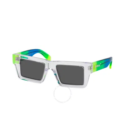 Off-white Nassau Full Smoke Browline Unisex Sunglasses Oeri017 8507 51