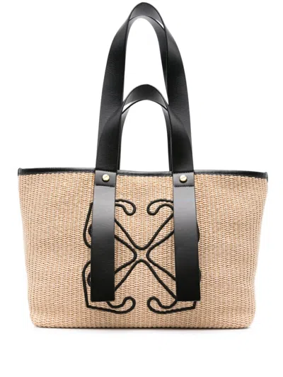 OFF-WHITE BEIGE SS24 DAY OFF TOTE BAG FOR WOMEN