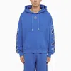 OFF-WHITE OFF-WHITE™ NAUTICAL HOODIE WITH LOGO EMBROIDERY