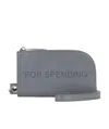 Off-white Neck-strap Wallet In Gray