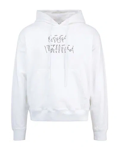 Off-white Neen Arrow Skate Hoodie In White