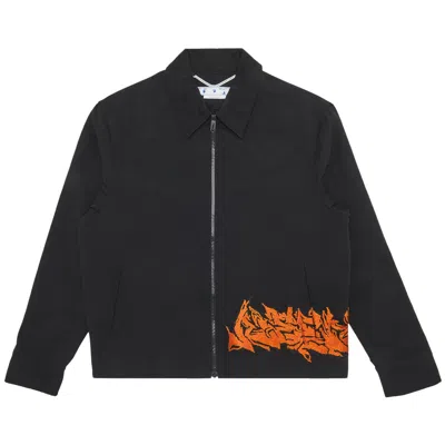 Pre-owned Off-white Neen Harrington Jacket 'black'