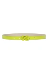 OFF-WHITE OFF-WHITE NEON LEATHER ARROW BELT
