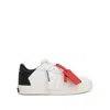OFF-WHITE NEW LOW VULCANIZED CALF LEATHER SNEAKER