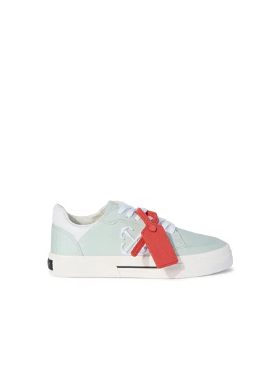 Off-white New Low Vulcanized Canvas In Green