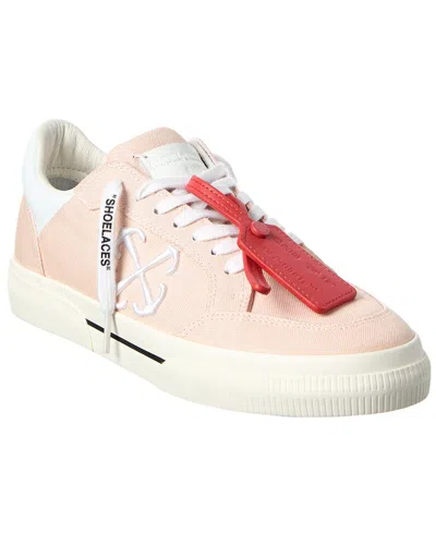 Off-white New Low Vulcanized Canvas Sneaker In Pink