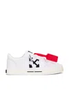 Off-white New Low Vulcanized Canvas Sneakers In White