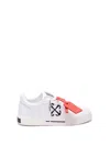 OFF-WHITE `NEW LOW VULCANIZED CANVAS` SNEAKERS