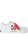 Off-white New Low Vulcanized Canvas Sneakers In White