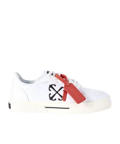 OFF-WHITE OFF-WHITE NEW LOW VULCANIZED LACE-UP SNEAKERS