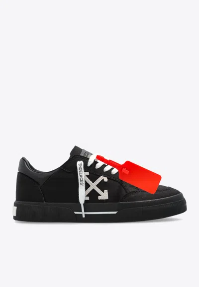 Off-white New Low Vulcanized Lace-up Sneakers In Multi