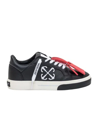 Off-white New Low Vulcanized Lace-up Sneakers In Multi