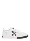Off-white New Low Vulcanized Leather Sneaker In White