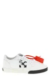 Off-white Vulc Low Low-top Leather Sneakers In White