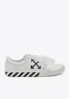 Off-white Low-top Sneakers With Graphic Arrow Detailing In White