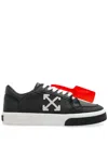 Off-white New Low Vulcanized Sneakers In Black