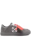 Off-white New Low Vulcanized Lace-up Sneakers In Grey