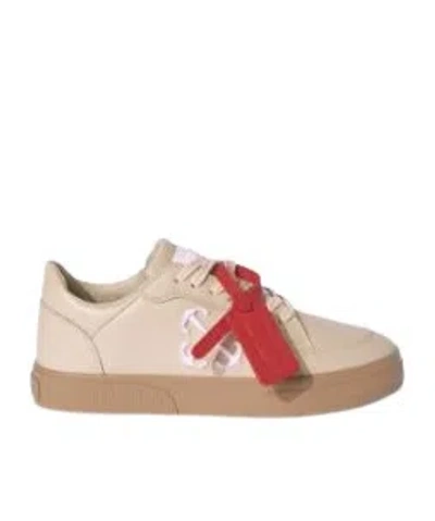 OFF-WHITE OFF-WHITE NEW LOW VULCANIZED LACE-UP SNEAKERS
