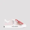 Off-white New Low Vulcanized Canvas Sneakers In Nude White