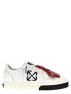Off-white White New Low Vulcanized Leather Sneakers