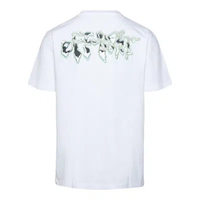 Pre-owned Off-white New  Logo Crewneck T-shirt White