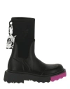Off-white Ff Rainboot Bt Ld99 In Black