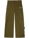 Off-white Off White Trousers In Green