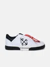 OFF-WHITE 'NEW VULCANIZED' BLACK FABRIC SNEAKERS