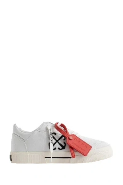 Off-white New Vulcanized Canvas Low-top Sneakers In Multicolor