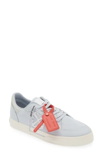 Off-white New Vulcanized Low Top Trainer In Blue