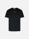 Off-white 'stitch Arrow' Black Cotton T-shirt In Black