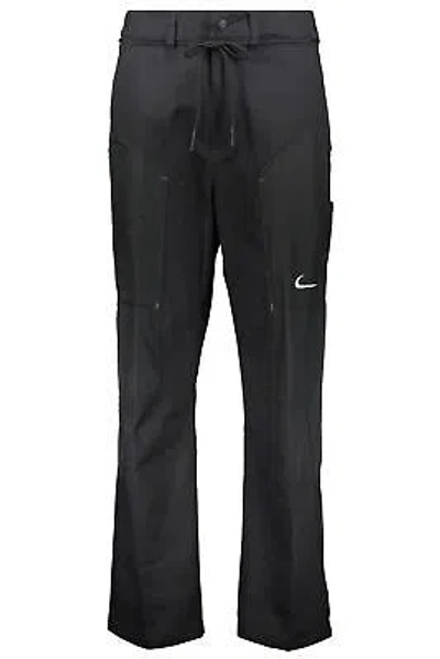 Pre-owned Off-white Nike X  Techno Fabric Track Pants In Black