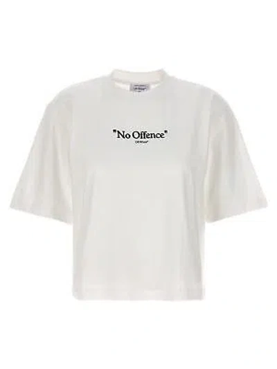 Pre-owned Off-white 'no Offence' T-shirt L