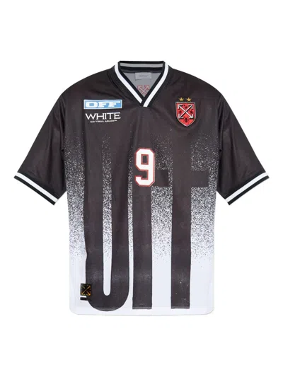 Off-white Number Appliqué T-shirt In Multi