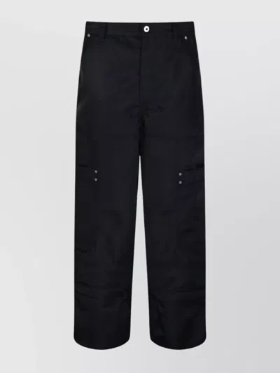 Off-white Nyl Carpenter Pant Adjustable Cuffs In Black