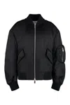 Off-white Nylon Bomber Jacket