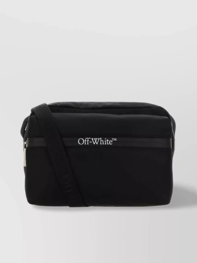 Off-white Man Camera Bag In Black