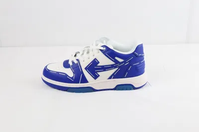 Pre-owned Off-white O1rshd Out Of Office Sartorial Stitch Sneakers Blue / White