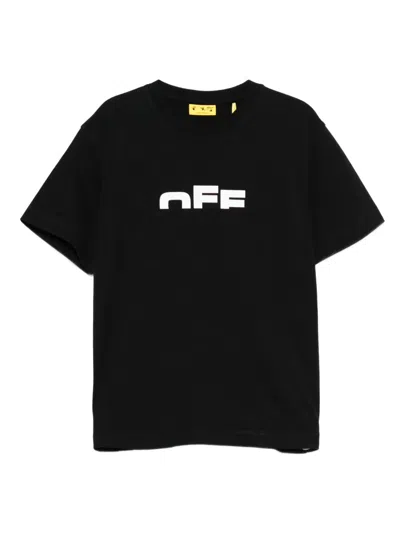 Off-white Kids' Obaa002f25jer002 1001 Black White