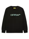 Off-white Kids T-shirt Big Bookish In Black