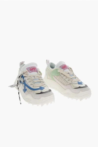 Off-white Odsy 1000 Lace-up Sneakers With Logo Patch In White