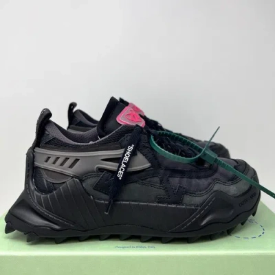 Pre-owned Off-white Odsy 1000 Men's Sneakers Size 40 Eu / 7 Us Black