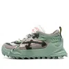 Off-white Odsy-1000 Wear-resistant Running Shoes Black/green In Multi