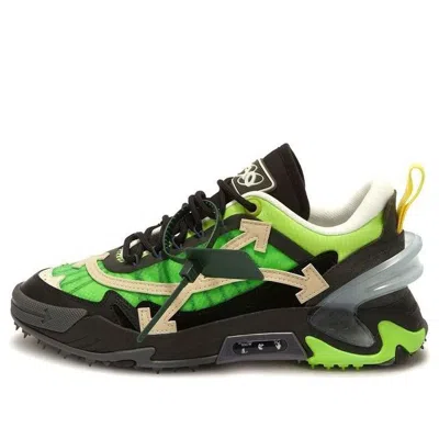 Off-white Odsy-2000 Sneakers 'green Black' In Multi