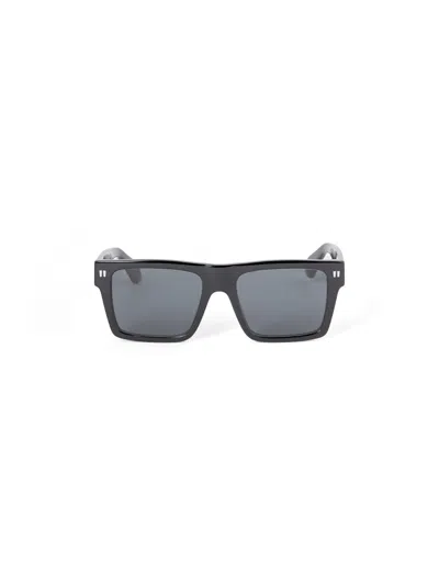 Off-white Oeri109 Lawton Sunglasses Sunglasses In Black Dark Grey