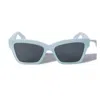 Off-white Cincinnati Acetate Sunglasses In Blu