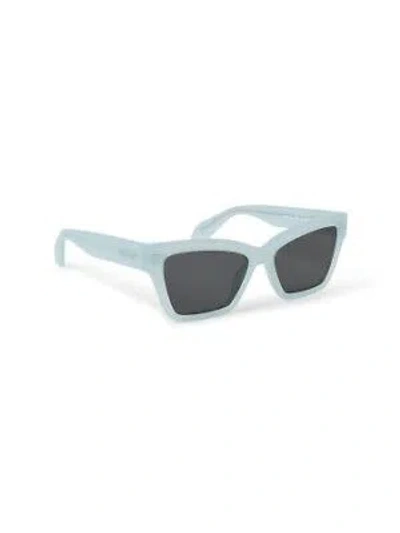 Pre-owned Off-white Oeri110s24pla0014007 Cincinnati Light Sunglasses In Gray