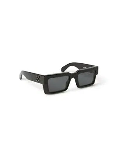 Pre-owned Off-white Oeri114s24pla0011007 Moberly Black Sunglasses