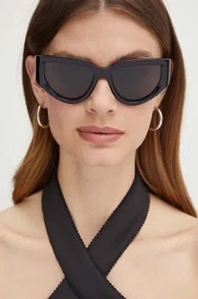Pre-owned Off-white Oeri116s24pla0011007 Seward Black Dark Grey Sunglasses