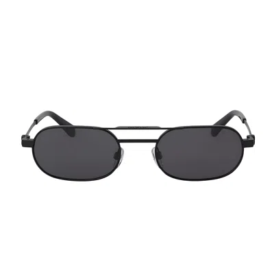 Off-white Oeri123 Vaiden 1007 Black Dark Grey Sunglasses In Nero